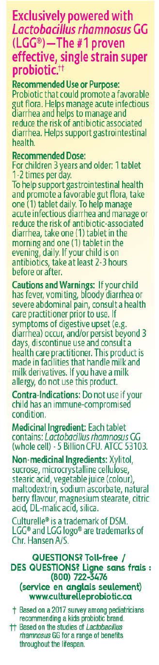 Kids chewables directions