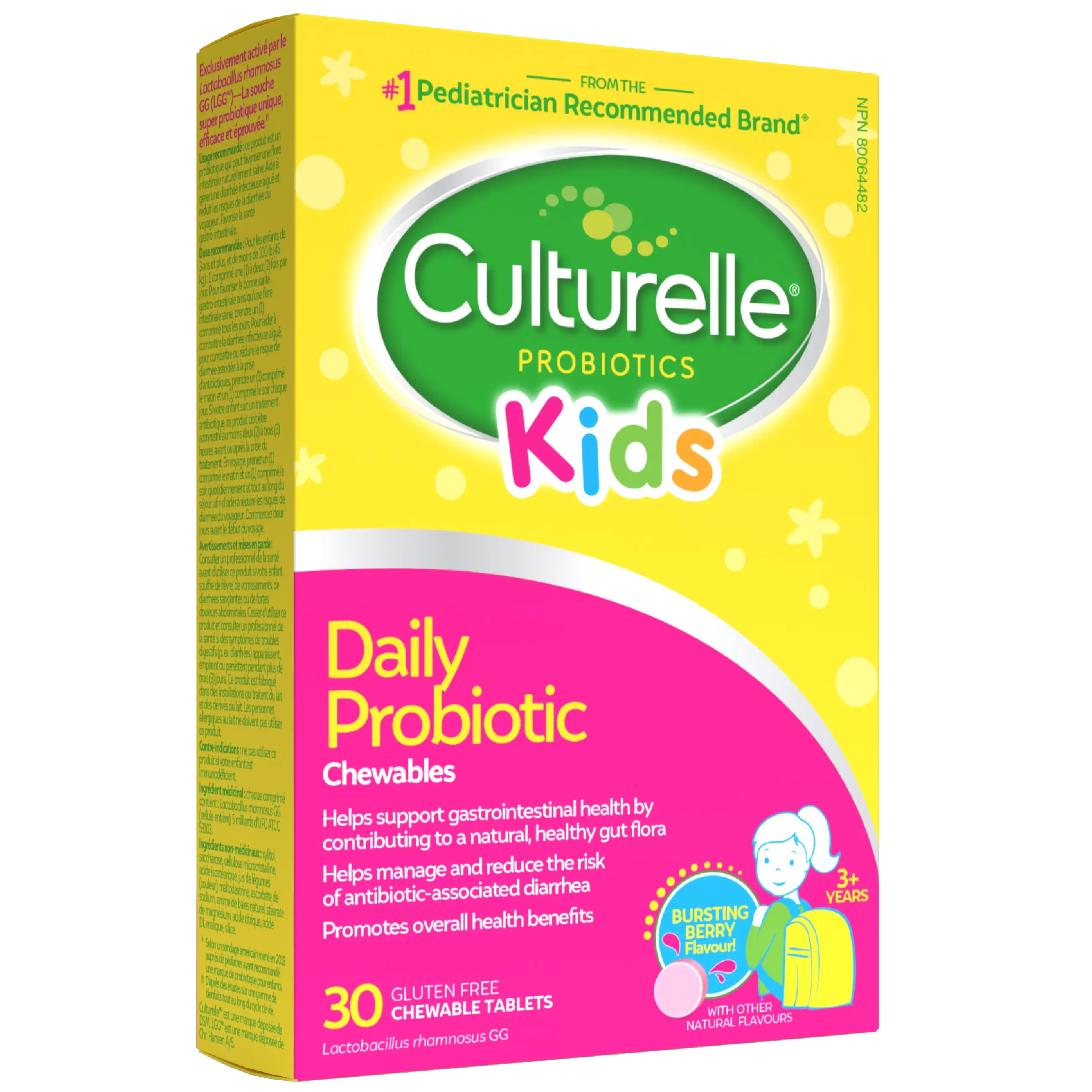 Culturelle® Kids Daily Probiotic Chewables